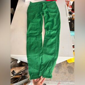 7 for all mankind green jeans